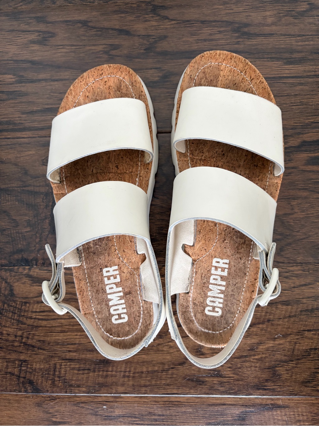 Camper Oruga Sandals With Ankle Buckle